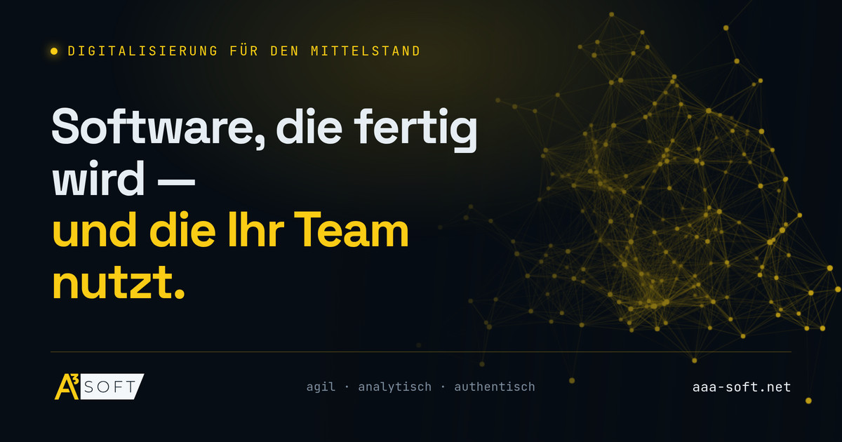 Digitalisierungsberatung & Webentwicklung | Triple-A Soft